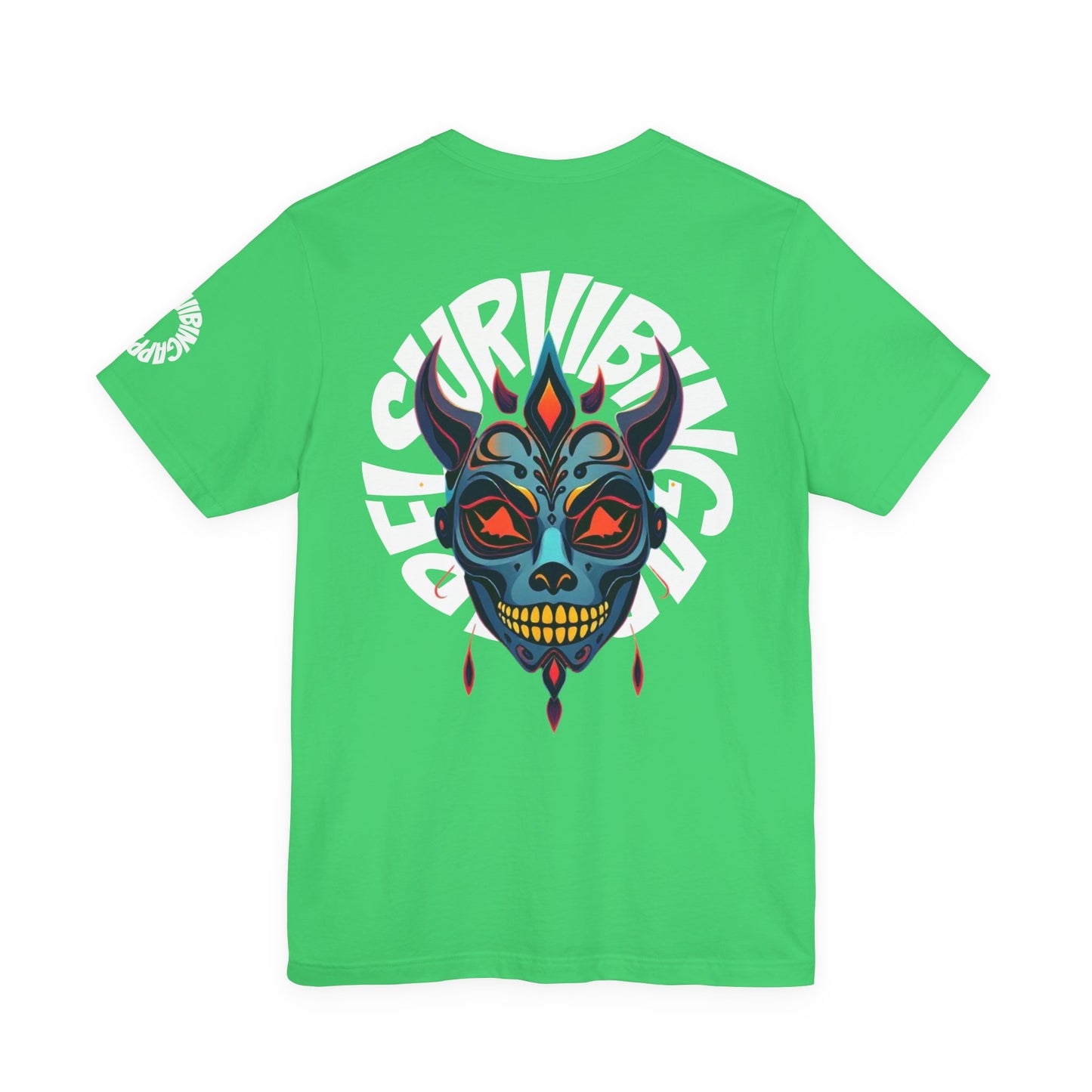 Ani Mask Unisex Tee - Bright Colored Design
