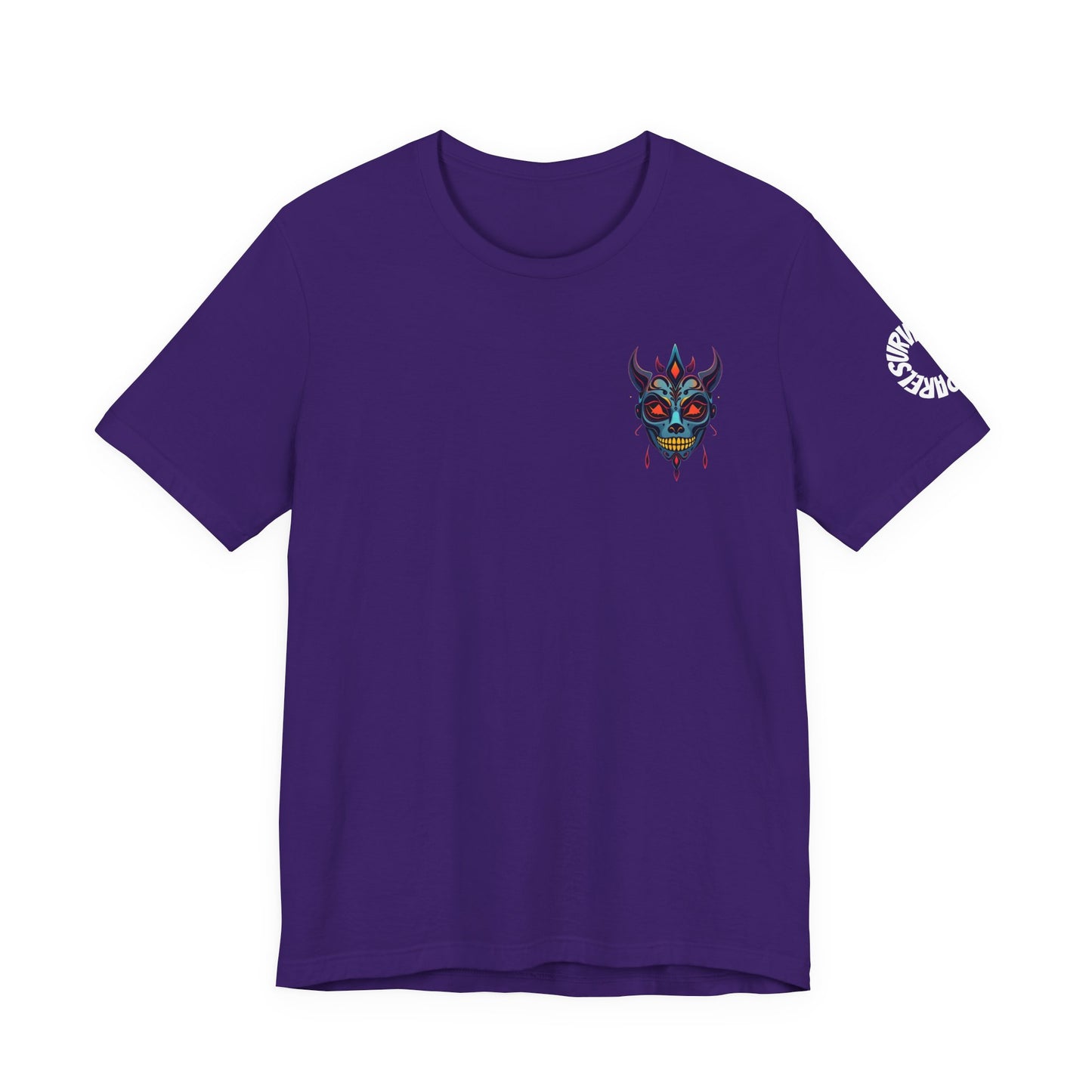 Ani Mask Unisex Tee - Bright Colored Design