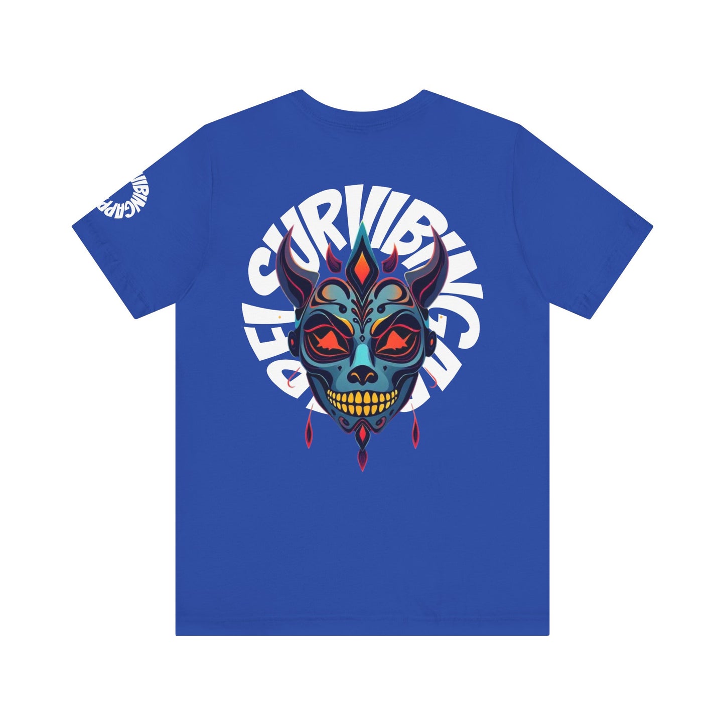 Ani Mask Unisex Tee - Bright Colored Design