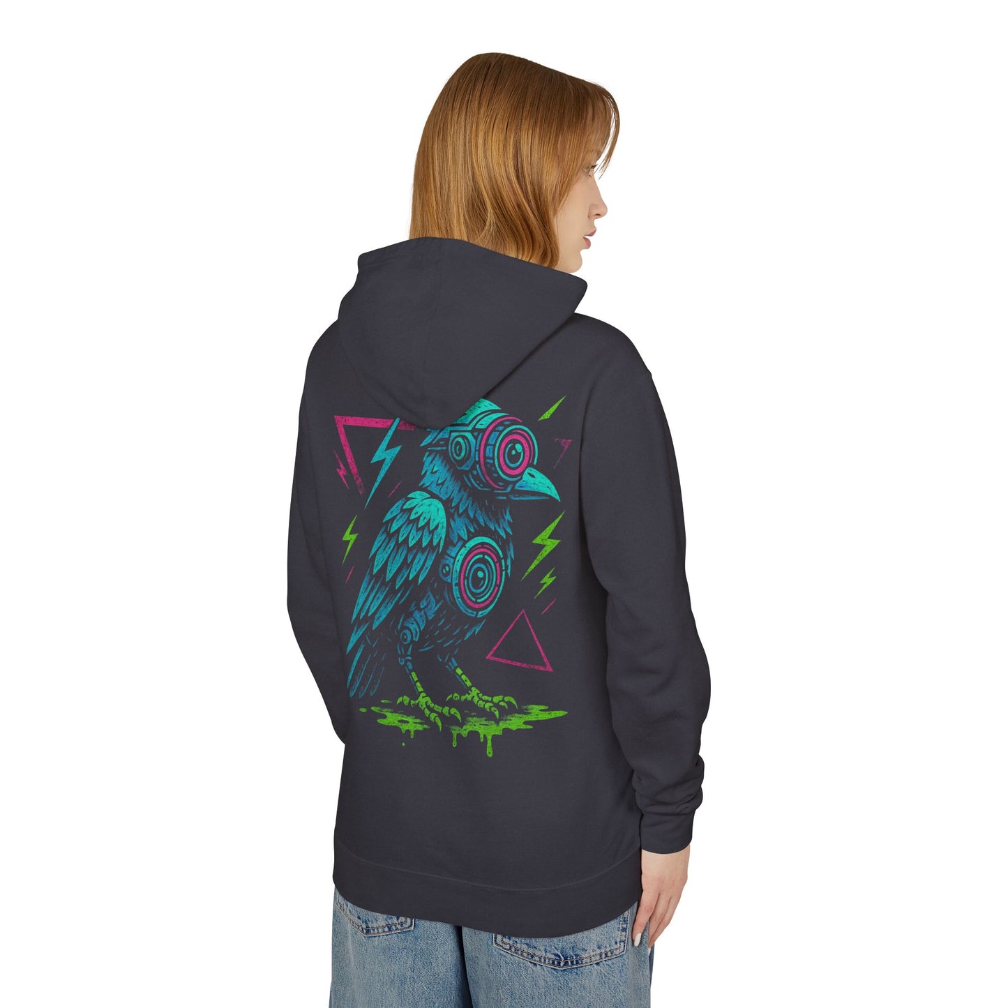 birds aren't real pocketless hoodie