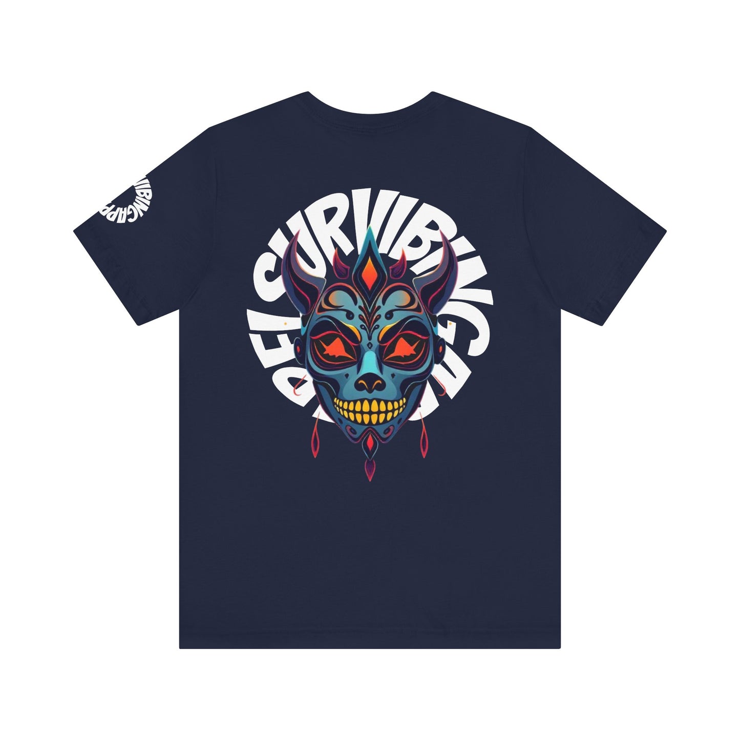 Ani Mask Unisex Tee - Bright Colored Design