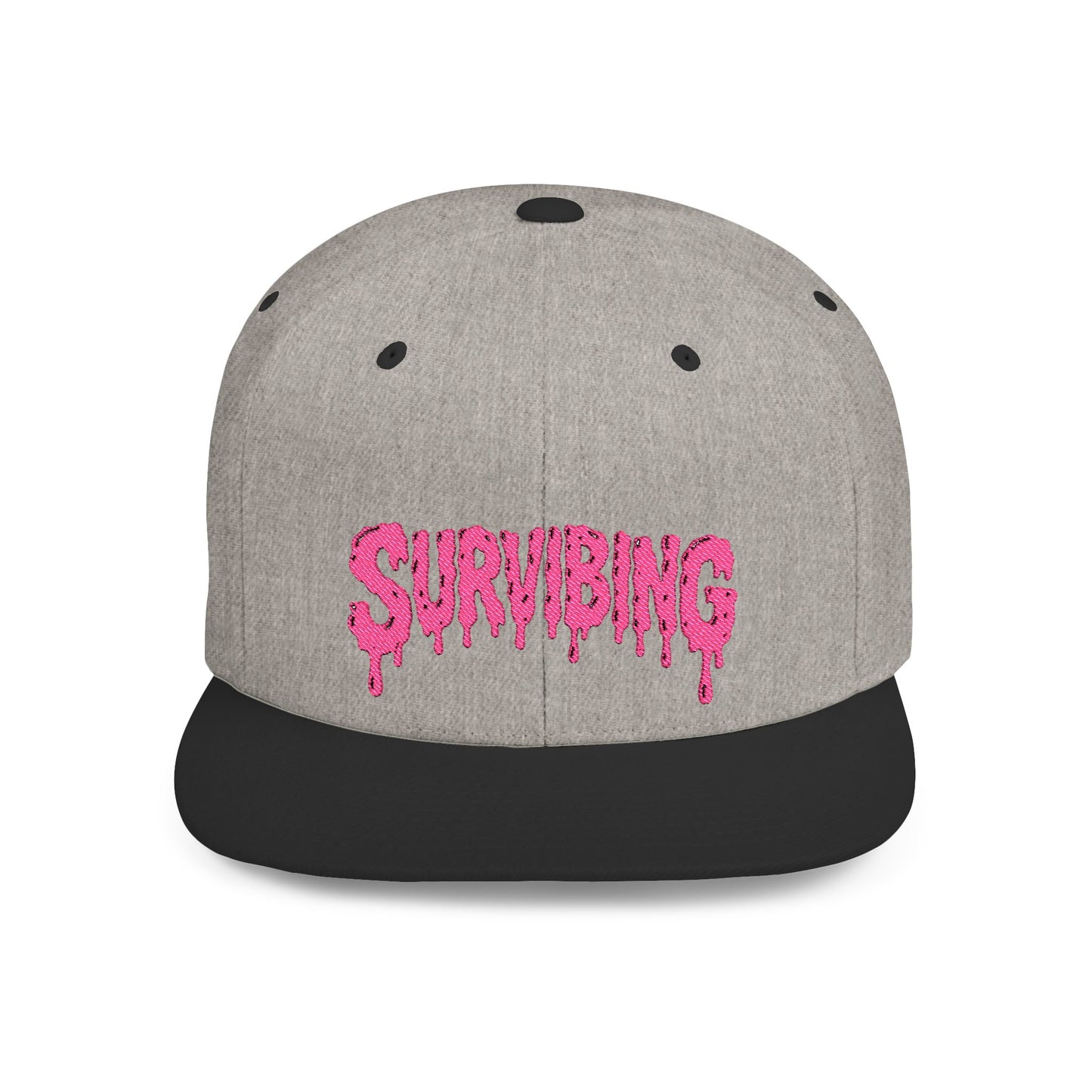Survibing Flat Bill Snapback Hat