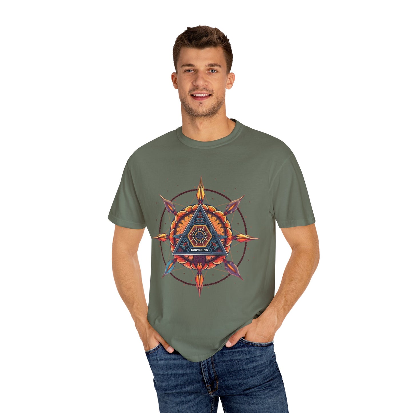 Unisex Survibing 1. Garment-Dyed T-shirt