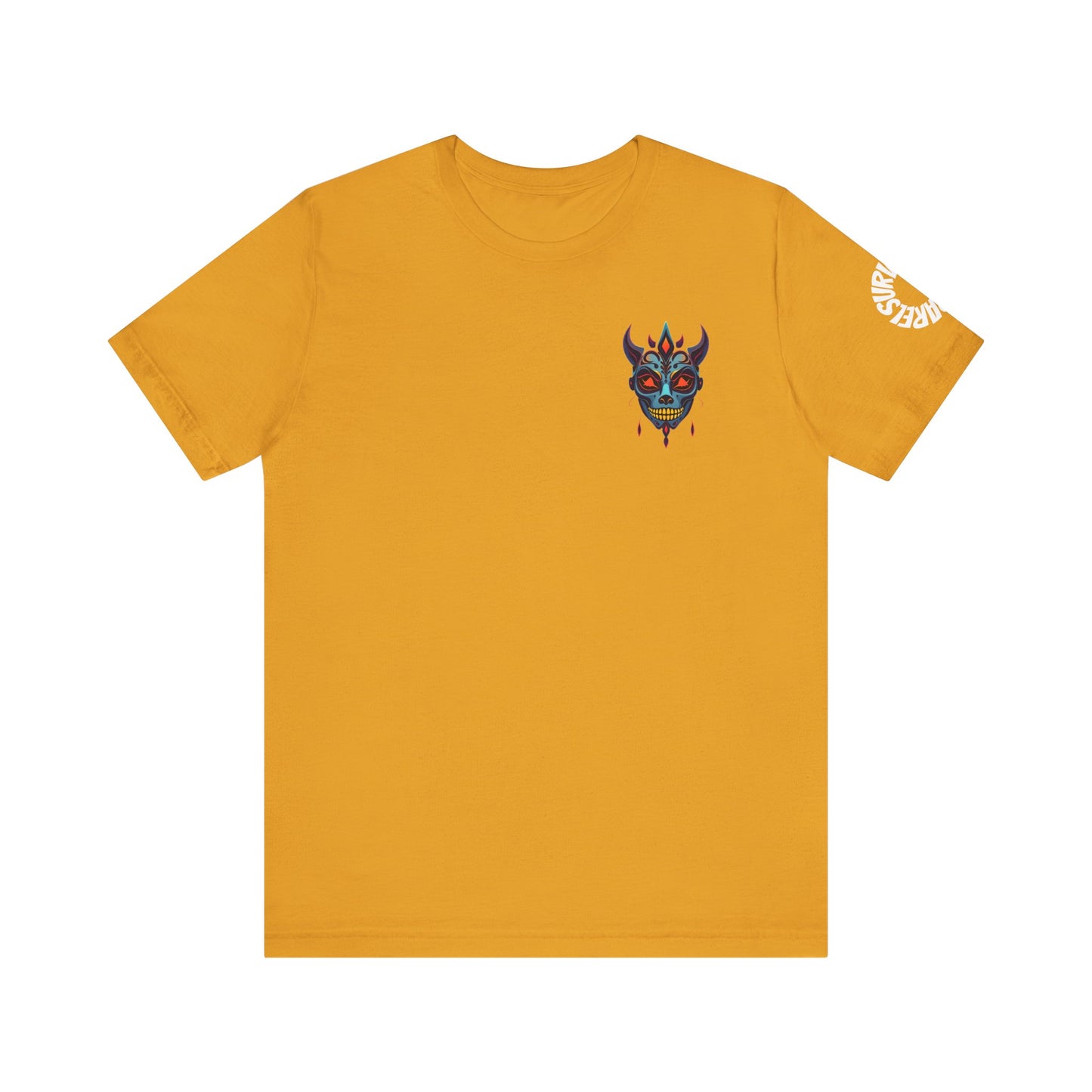 Ani Mask Unisex Tee - Bright Colored Design