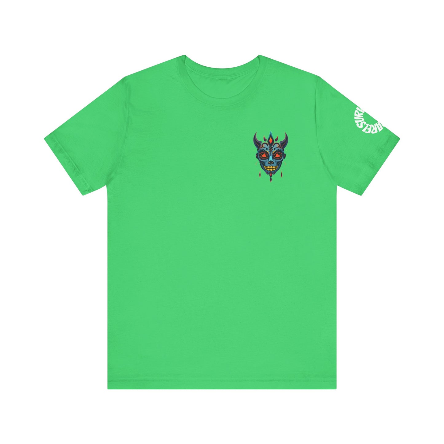 Ani Mask Unisex Tee - Bright Colored Design
