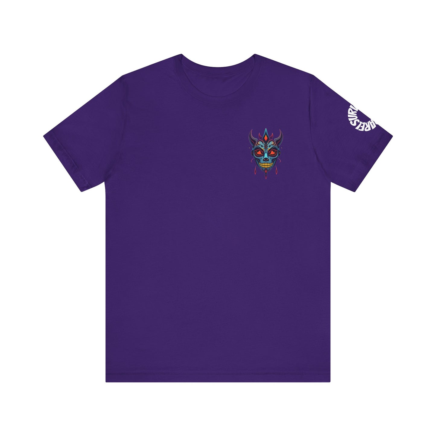 Ani Mask Unisex Tee - Bright Colored Design