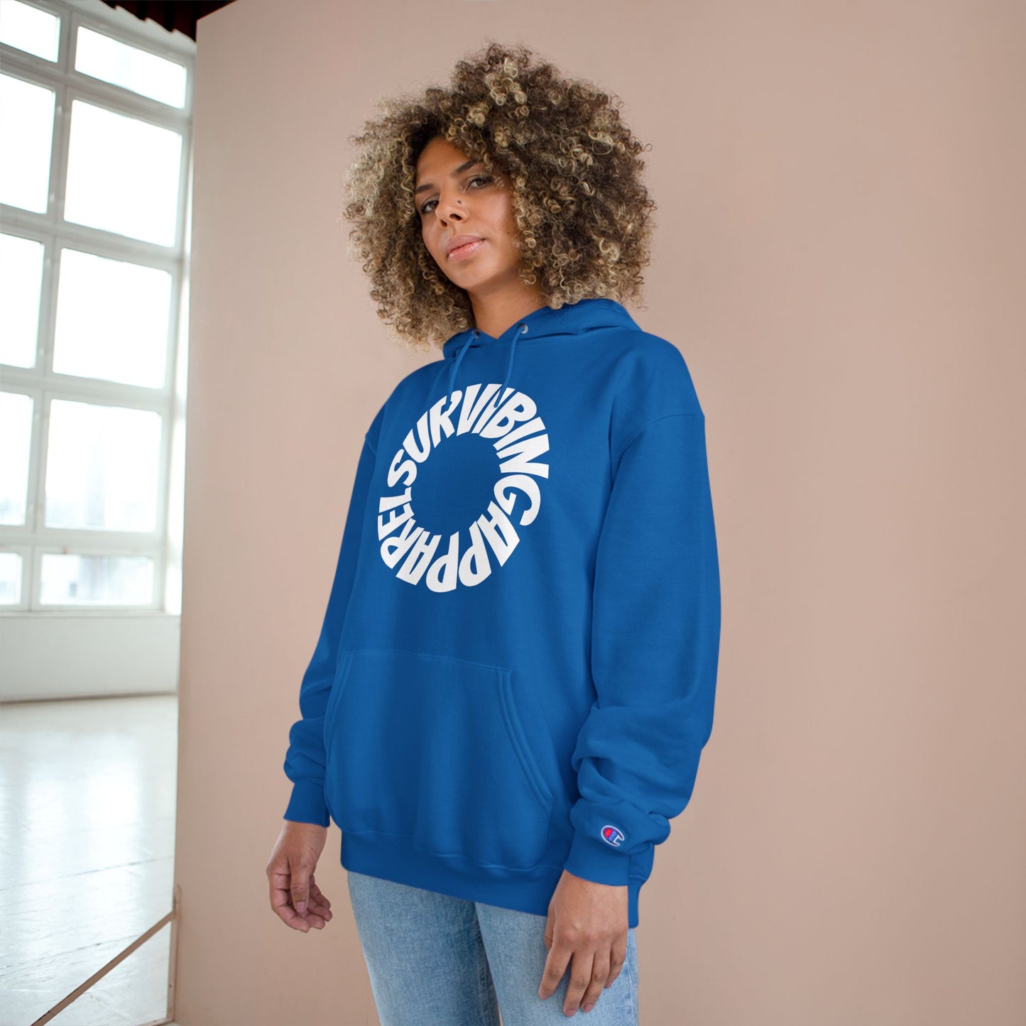 Eagle Tank Champion Hoodie - birds aren't real drop