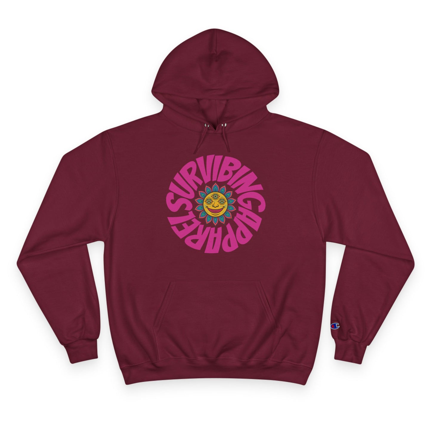 Lotus sun Champion Hoodie