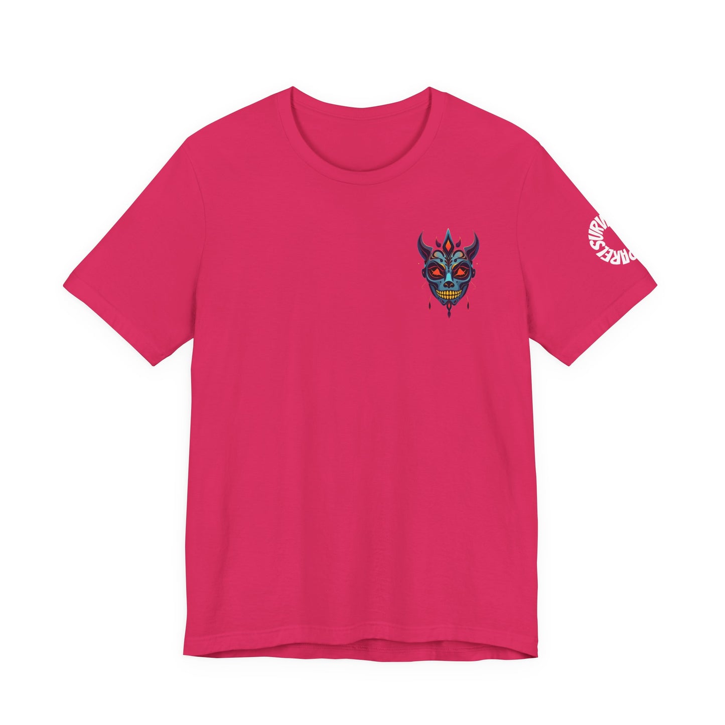 Ani Mask Unisex Tee - Bright Colored Design